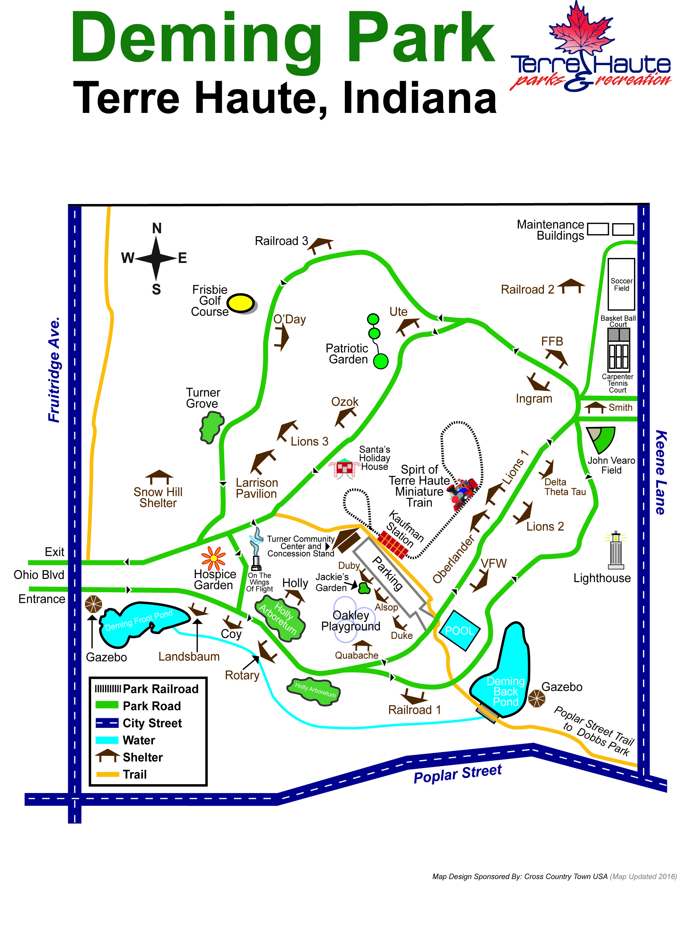 Deming Park Map